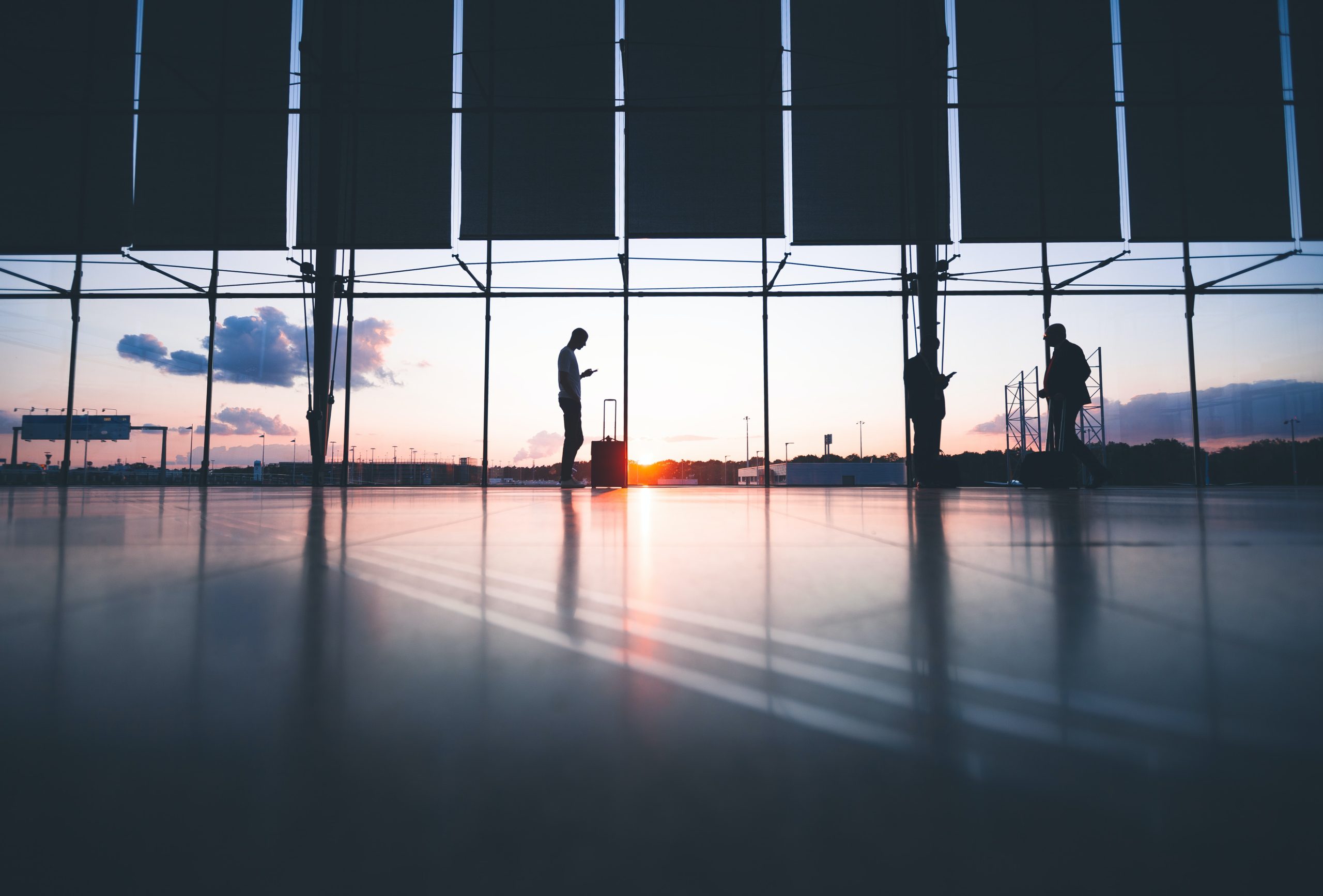 Person in airport to represent per diem