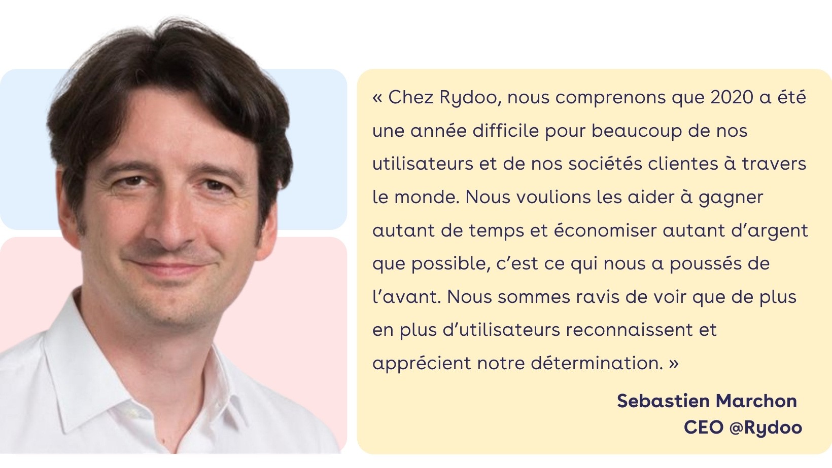 1 million d'utilisateurs - Sebastien - Rydoo 1 million d'utilisateurs - Sebastien - Rydoo