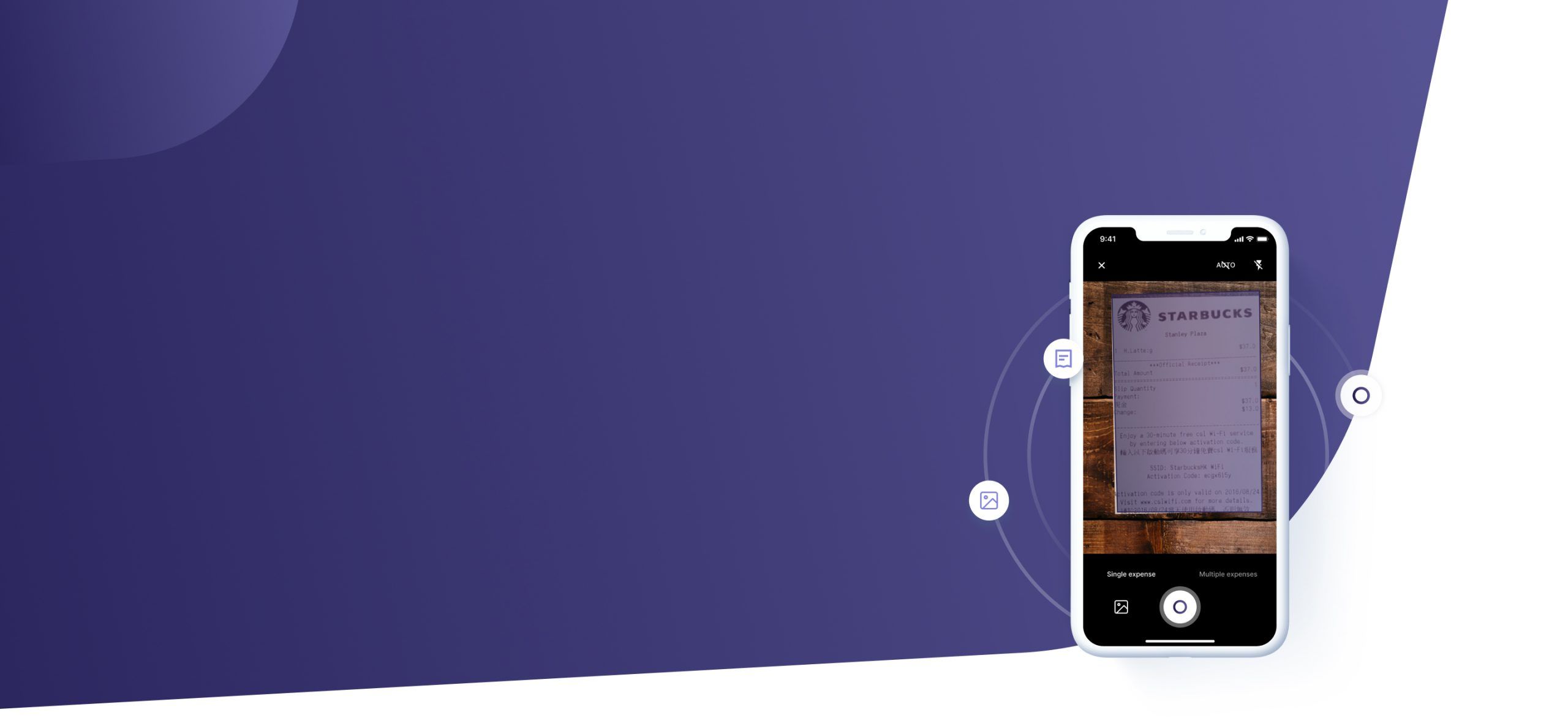 Easy Scan process shown on smartphone