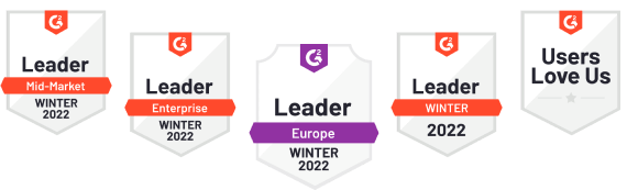 G2 Grid badges winter 2022
