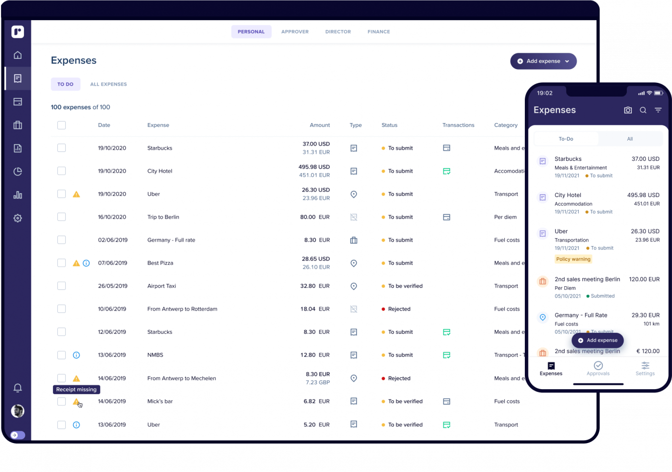 Product overview header