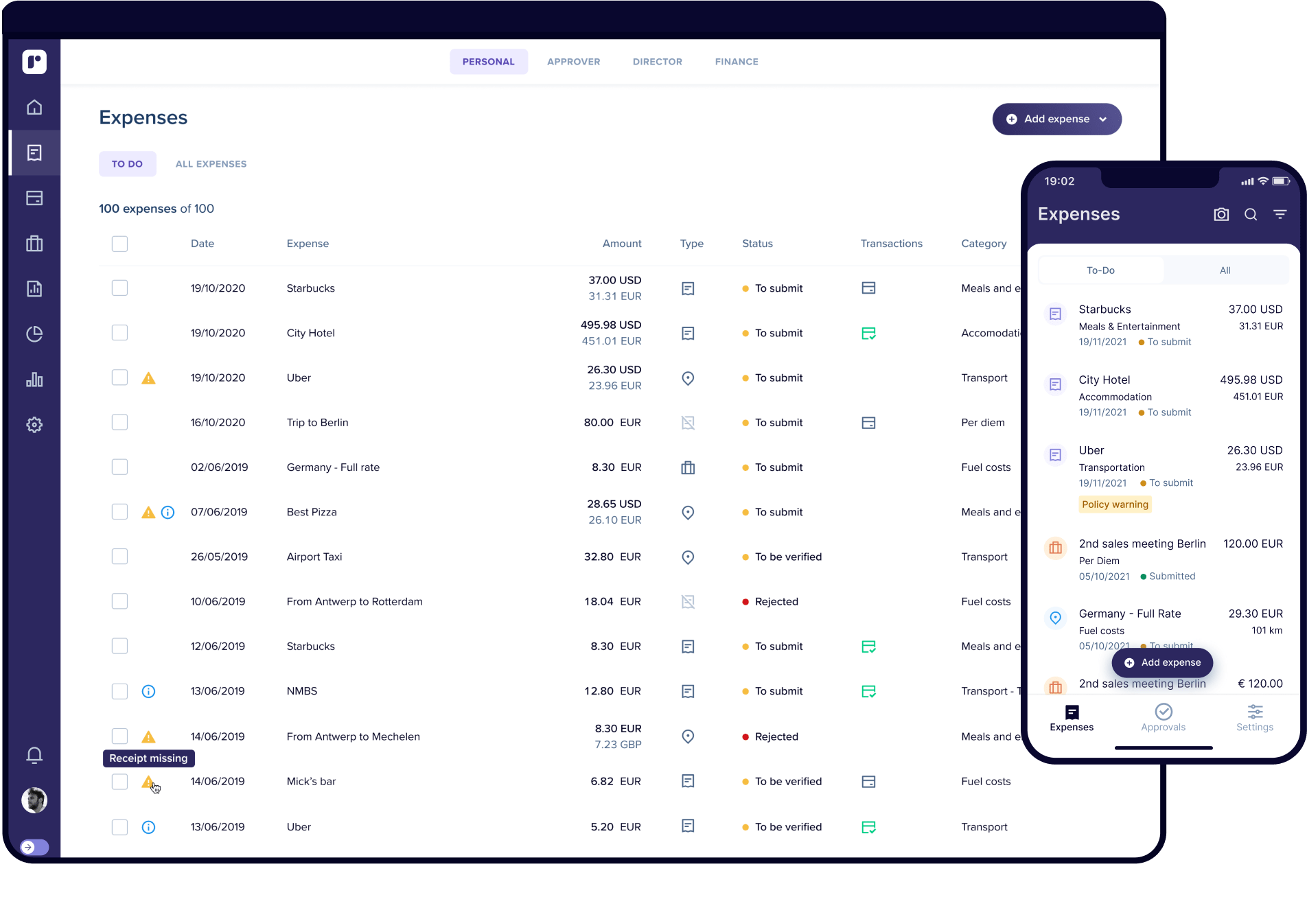 Product overview header