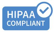 Hipaa compliant icon logo