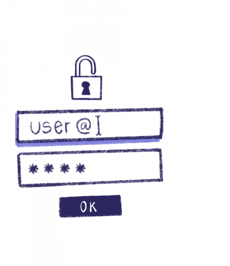 Security header illustration