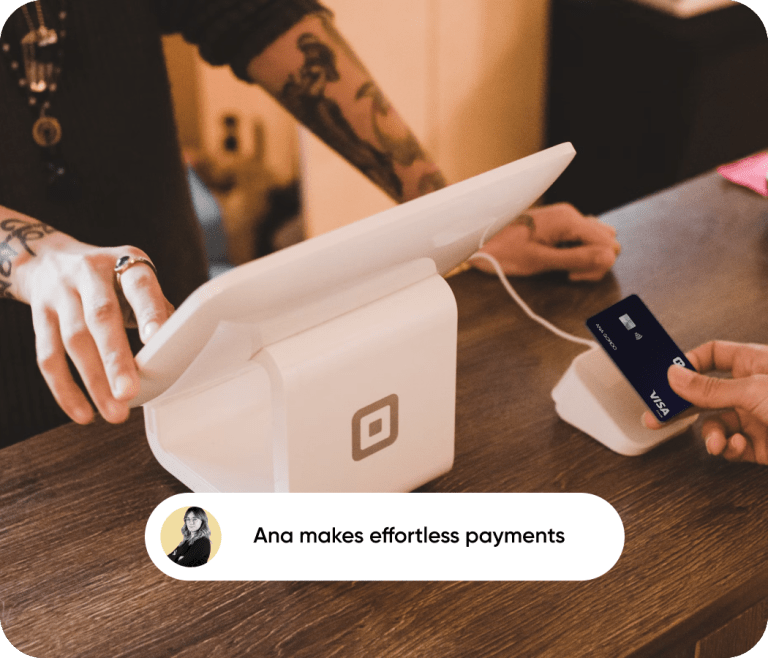 Ana makes effortless payments
