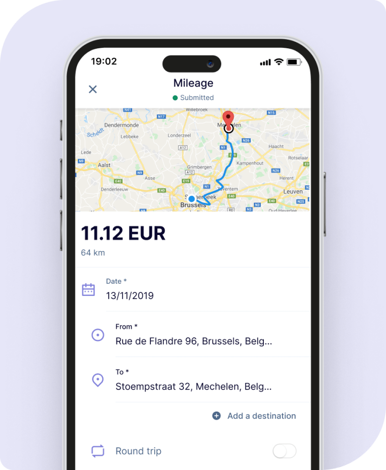 Mileage tracking - Hero image