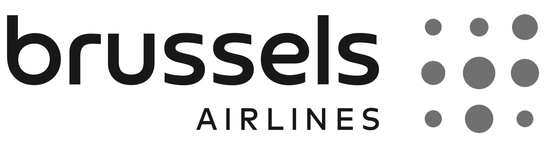 Brussels Airlines Logo dark airlines