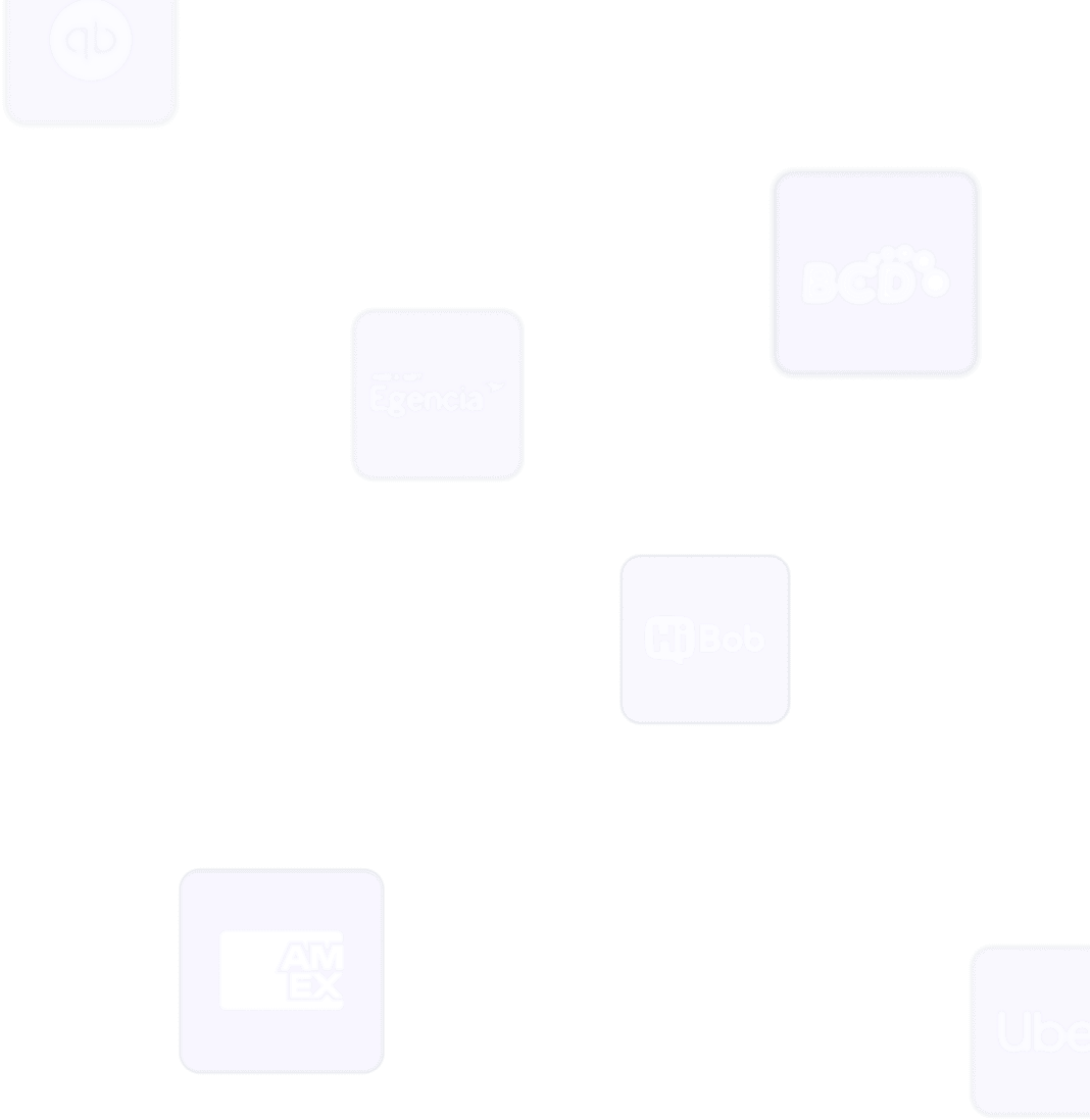 Integrations home object top right