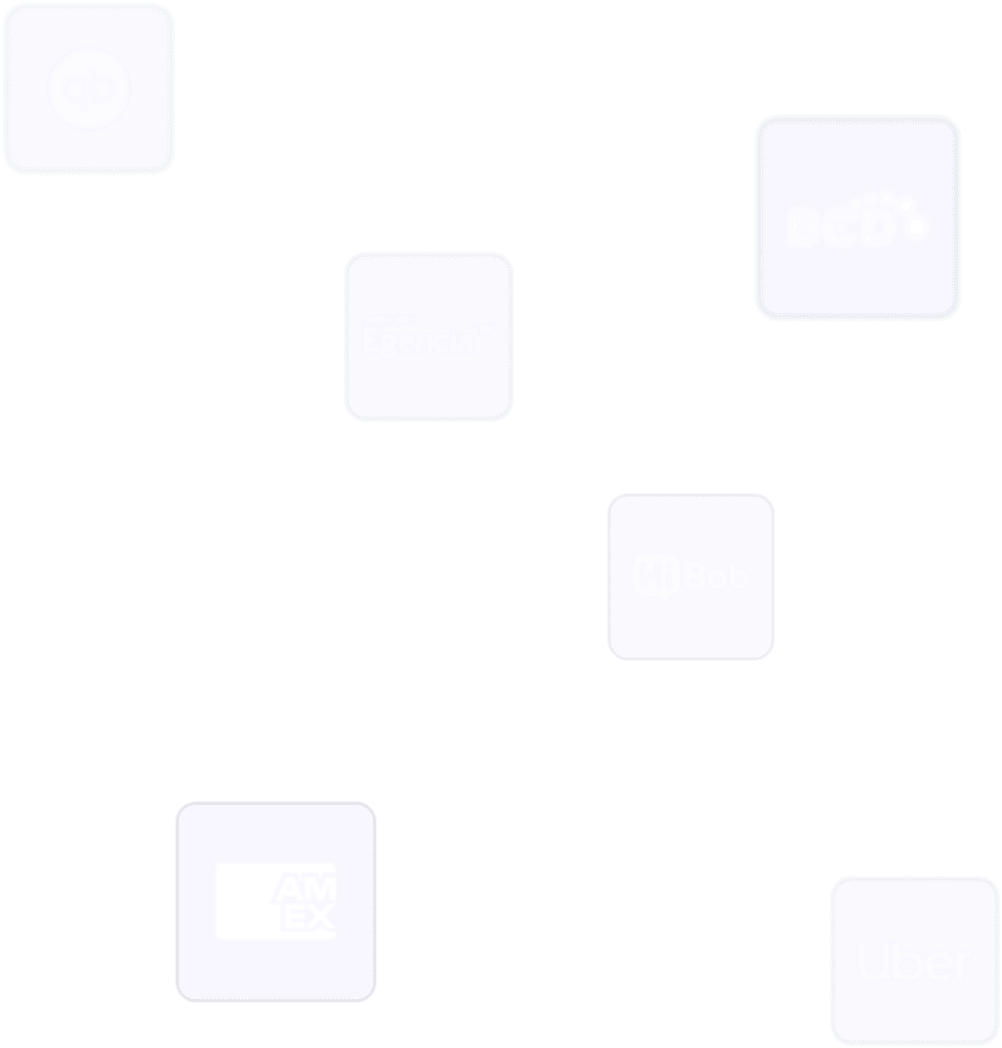 Logos integrations homepage object top right