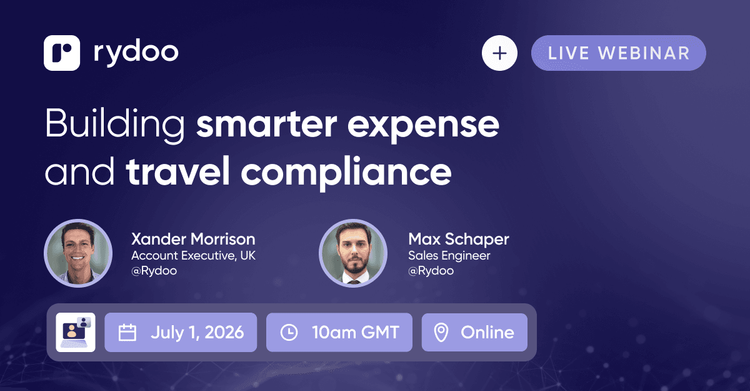 Rydoo webinar UK july1 10am GTM register here