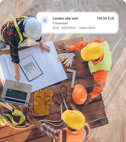 Engineering construction header